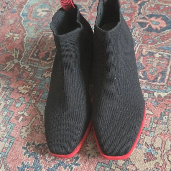 Vivaia Square-Toe Water-Repellent Ankle Boots Size 41 - Picture 3 of 12